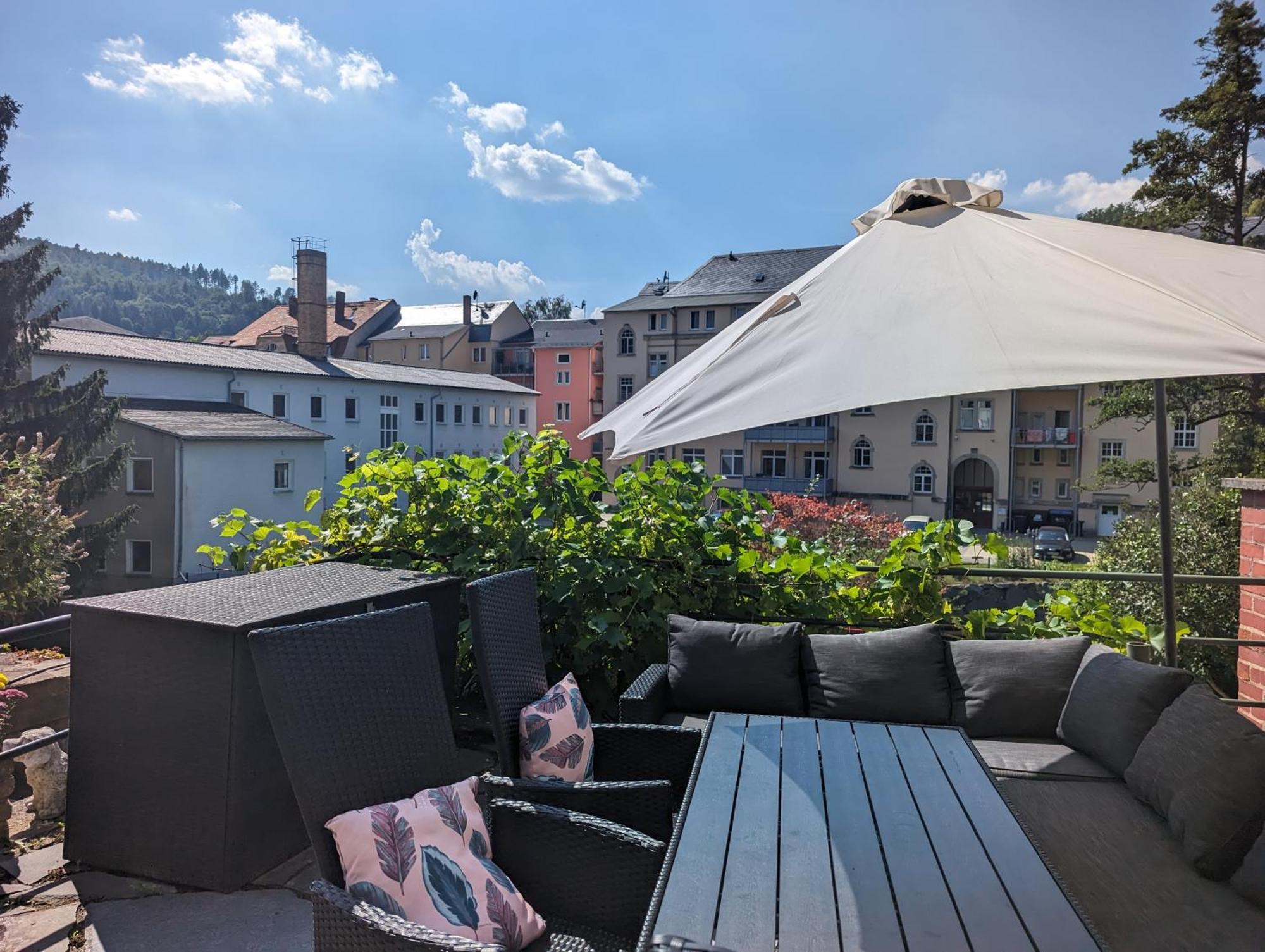 Famzi - Urlaubsmagie - Familienwohnung Mit Gemeinschaftsgarten, -Sauna & -Pool Sebnitz Exterior foto
